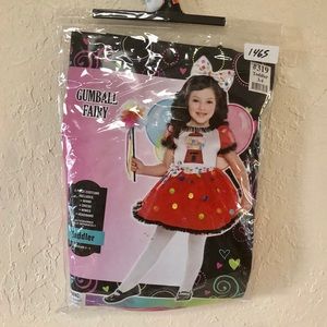 Gumball Fairy toddler costume